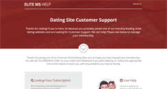 Desktop Screenshot of elitemshelp.com